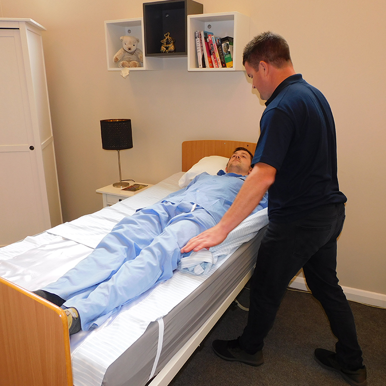 Satin 'SIBA Sheets' - 2 Way Top Draw Sheet | Hospital Direct