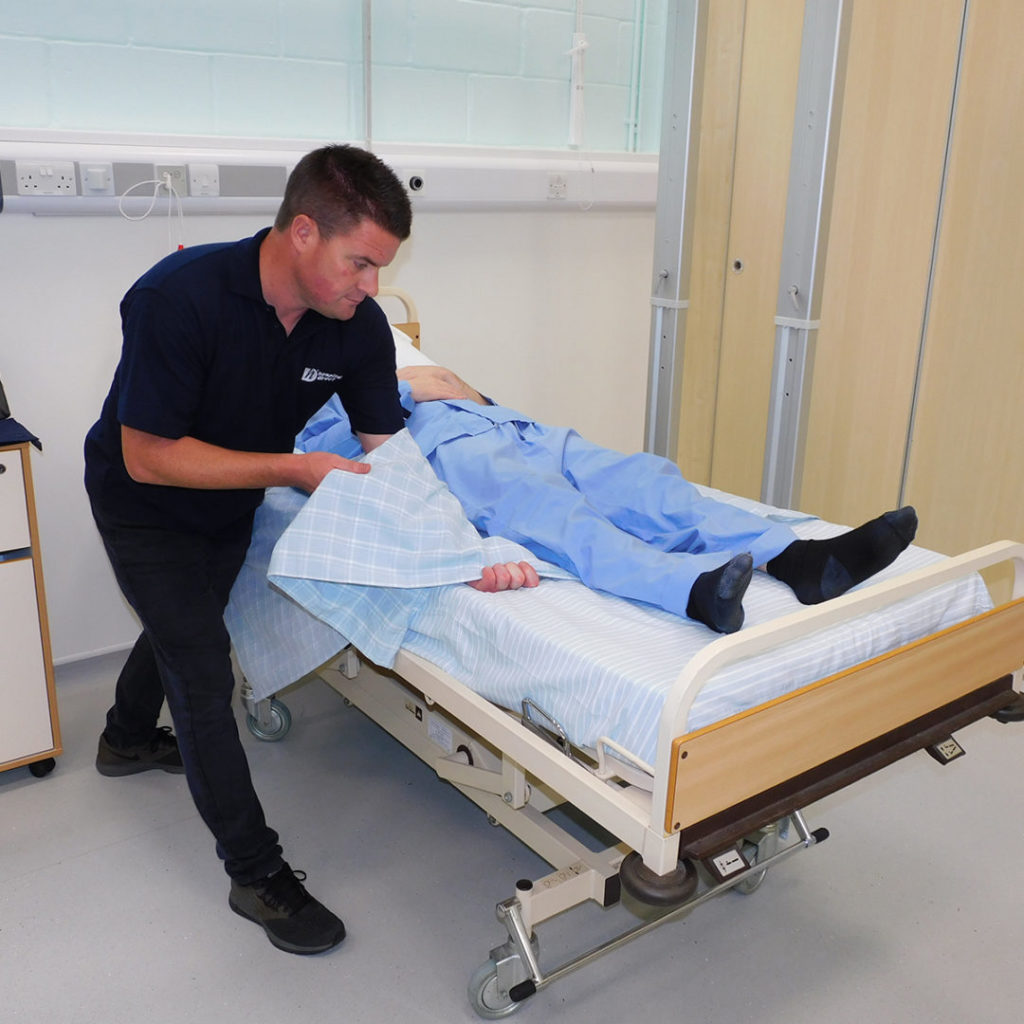 Satin 'SIBA® Sheets' - 2 Way Base Sheets - Fully Fitted | Hospital Direct